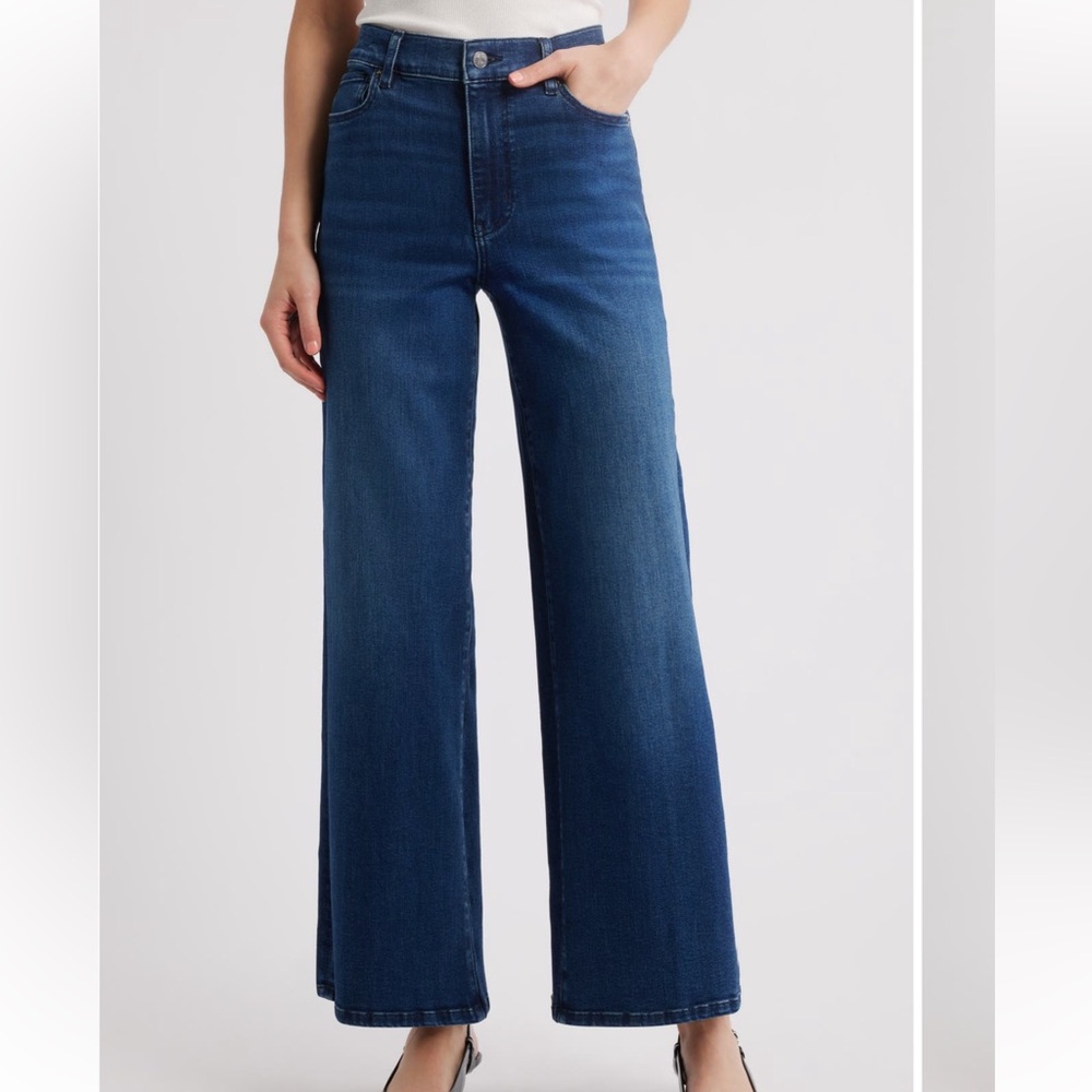 FRAME le slim palazzo wide leg jeans 28